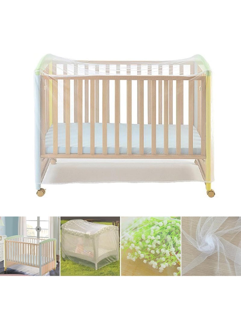 Dr Gym Safe and Breathable Baby Crib Mosquito Net 136×68×68 cm - Image 2